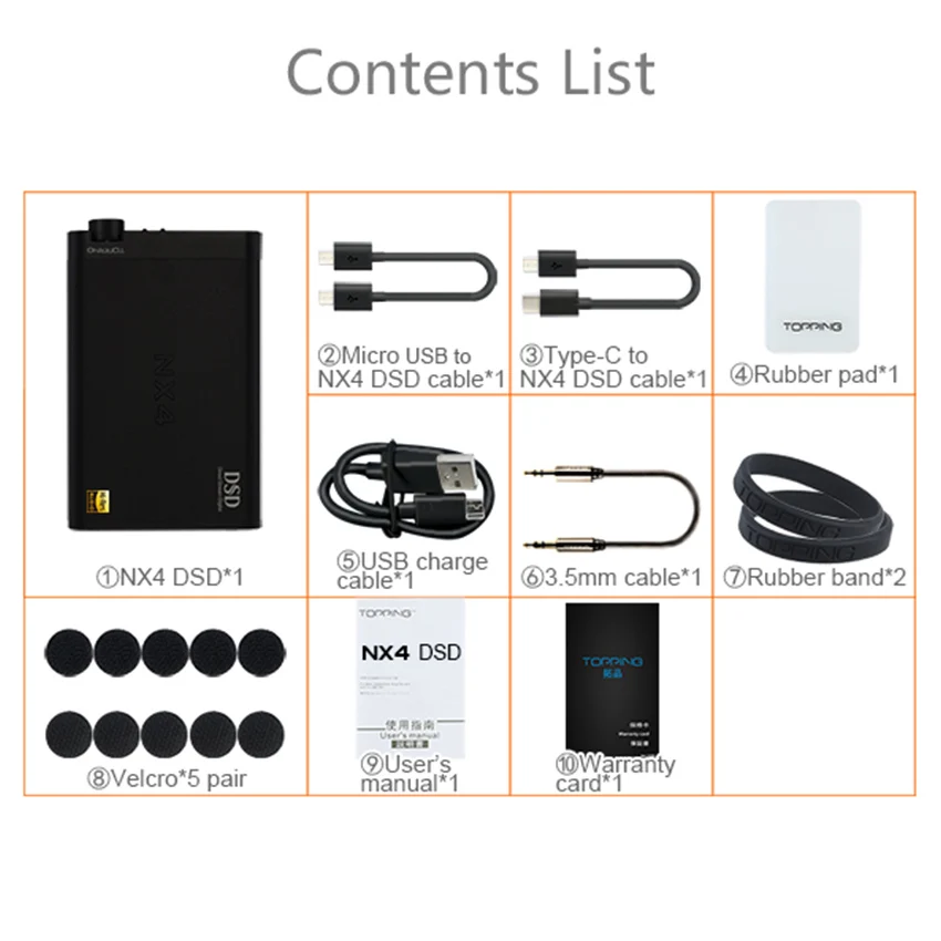 Придет NX4 DSD XMOS-XU208 чип ЦАП ES9038Q2M чип Портативный USB ЦАП на XMOS DSD Декодер Усилитель для наушников
