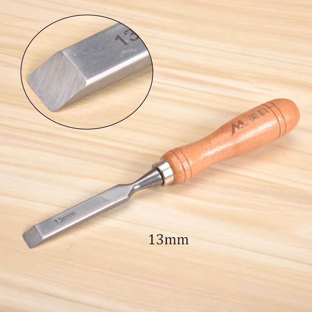 

Carving Chisel Set Woodworking Chrome Vanadium Steel with Wooden Case and Wood Mallet Knife Tools