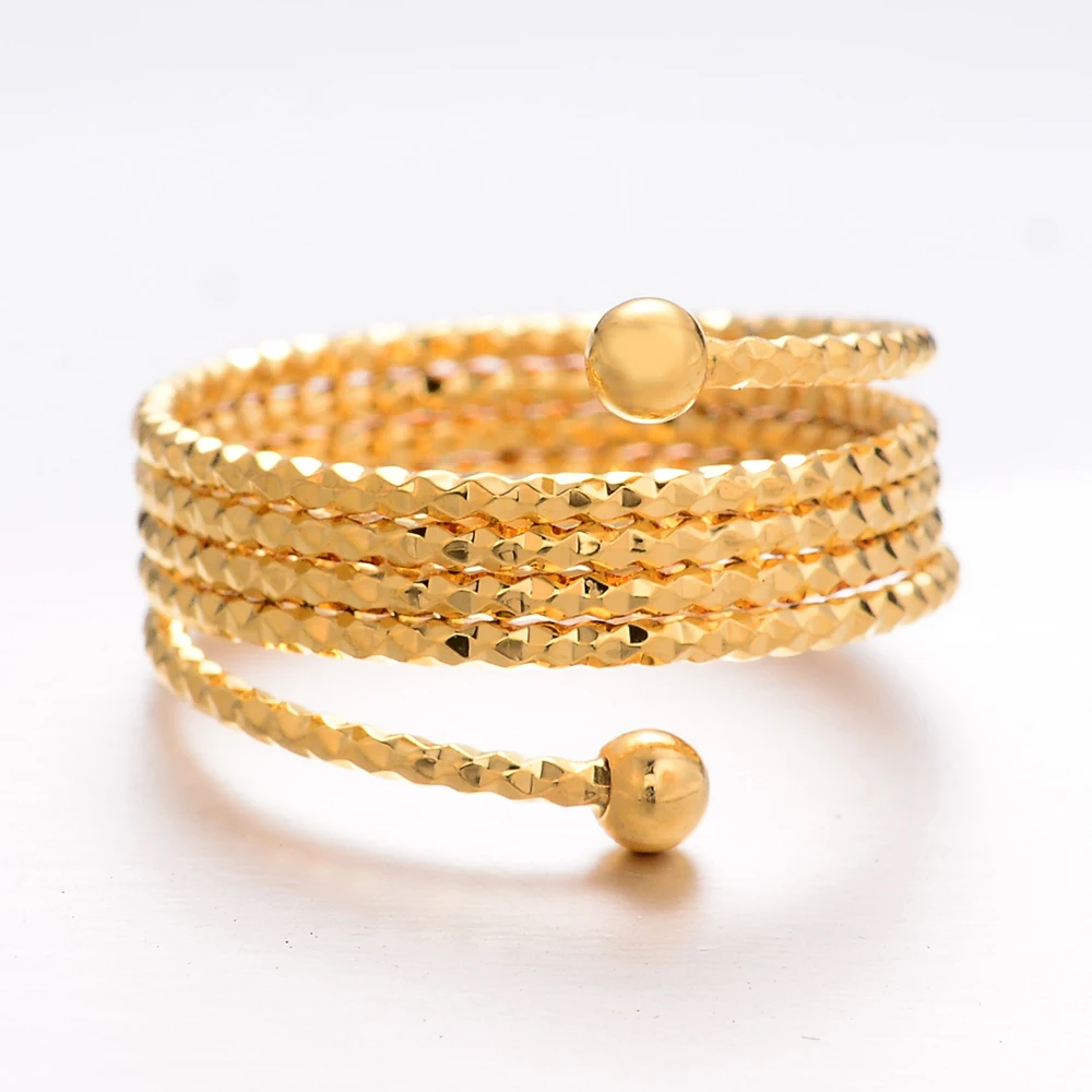 WANDO новинка Женское Обручальное кольцо в эфиопском стиле золотого цвета Эритрея