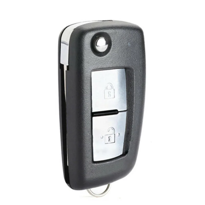 KEYECU пара флип дистанционного ключа автомобиля с 2Btn 434 МГц pcf7961m-fob для Nissan Qashqai J11 Pulsar C13 Juke F15 X-Trail T3 CWTWB1G767