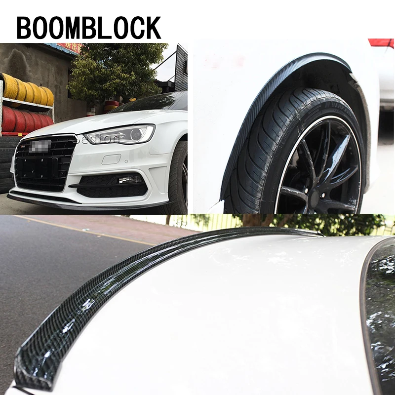 

Наклейка для автомобильного стайлинга для Toyota Corolla Avensis RAV4 C-HR, Renault Duster Captur, спойлеры, крышка переднего бампера, колесная шина, брови