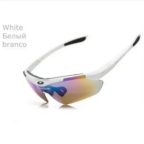 West Biking цвет 5 оправа для очков спортивные солнцезащитные очки Gafas Ciclismo поляризационные спортивные очки MTB мужские профессиональные велосипедные очки - Цвет: white