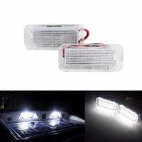 angrong 2x led licence number plate light canbus for ford fiesta focus c max kuga mondeo galaxy mk4