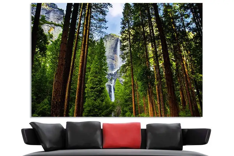 Yosemite Park холст картины пейзаж стены искусство декор комнаты современные постеры