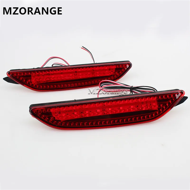 MZORANGE 2 шт. Автомобильный задний тормозной светильник s бампер светодиодный Предупреждение льный фонарь задний светильник для Kia/Rio K2/Sedan 2011