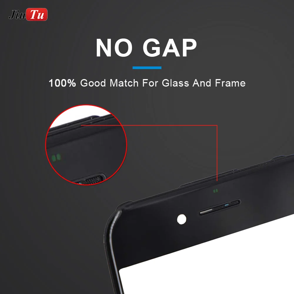 OEM холодный пресс 3 в 1 стекло с рамкой+ OCA части для iPhone 8P 8G 7P 7G 6SP 6S 6P 6G 5S 5C 5 ЖК-экран ремонт 15 шт