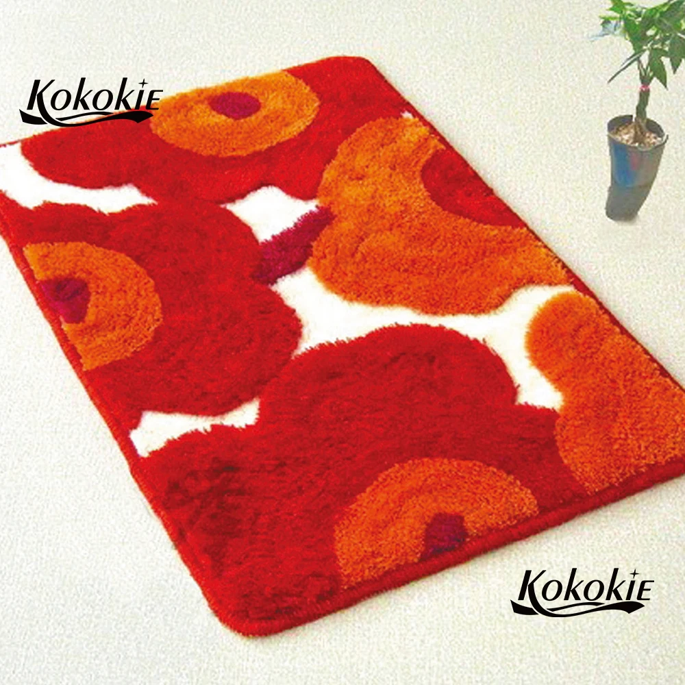 Набор крючков с защелкой для домашнего декора тканевый коврик принтом