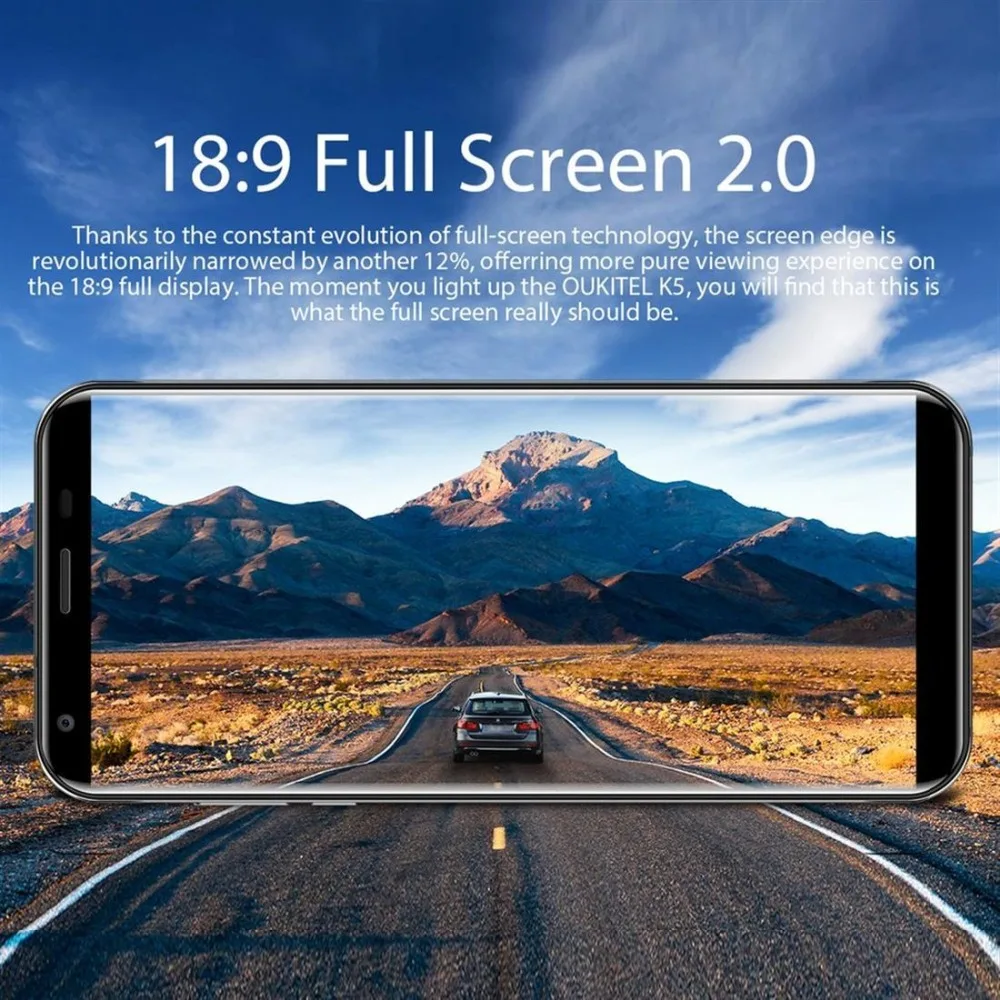 Г 7 0 дюймов 18:9 2 + 16 г Adroid 5 задний отпечаток пальца смартфон UK Plug|Смартфоны| |