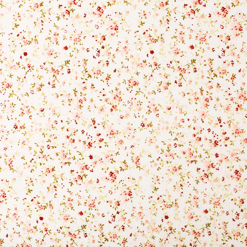 8 шт. розовые цветочные ткани для лоскутного шитья одежда удобная хлопковая ткань