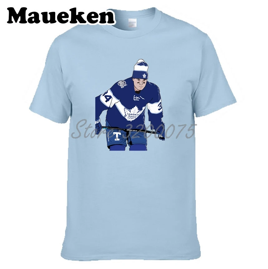 Auston Matthews 34 Мужская футболка toronto одежда мужская W17121002|t shirt men|men tshirtt |