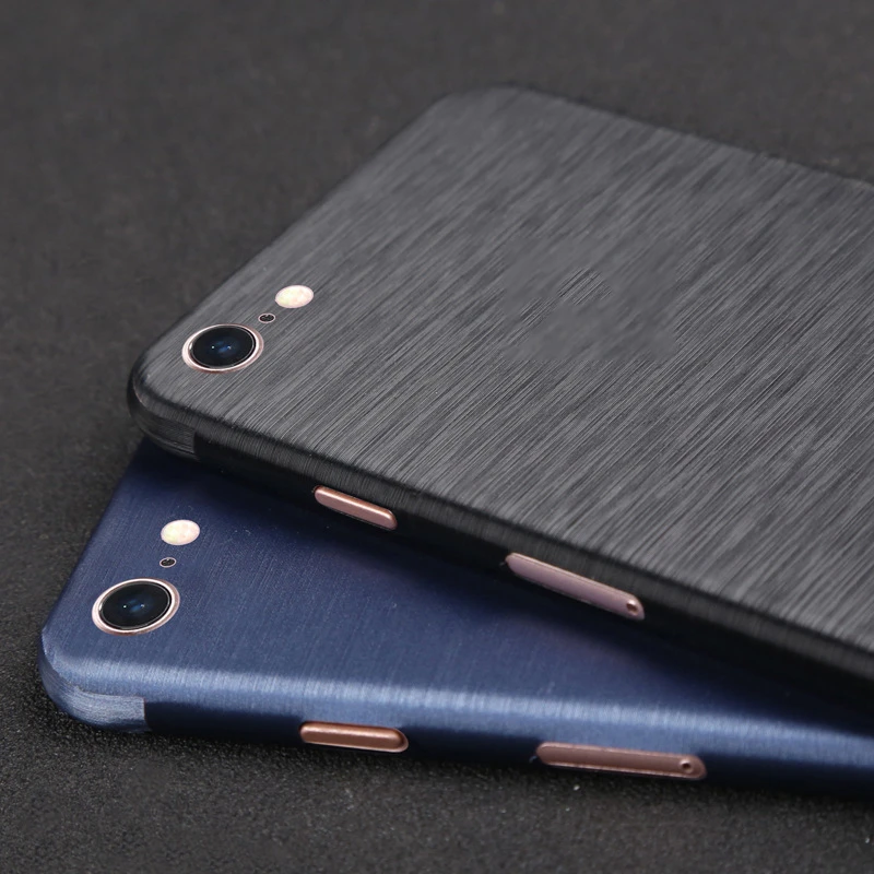 Наклейка на мобильный телефон с деревянным рисунком для iPhone 7 8 Plus клейкая