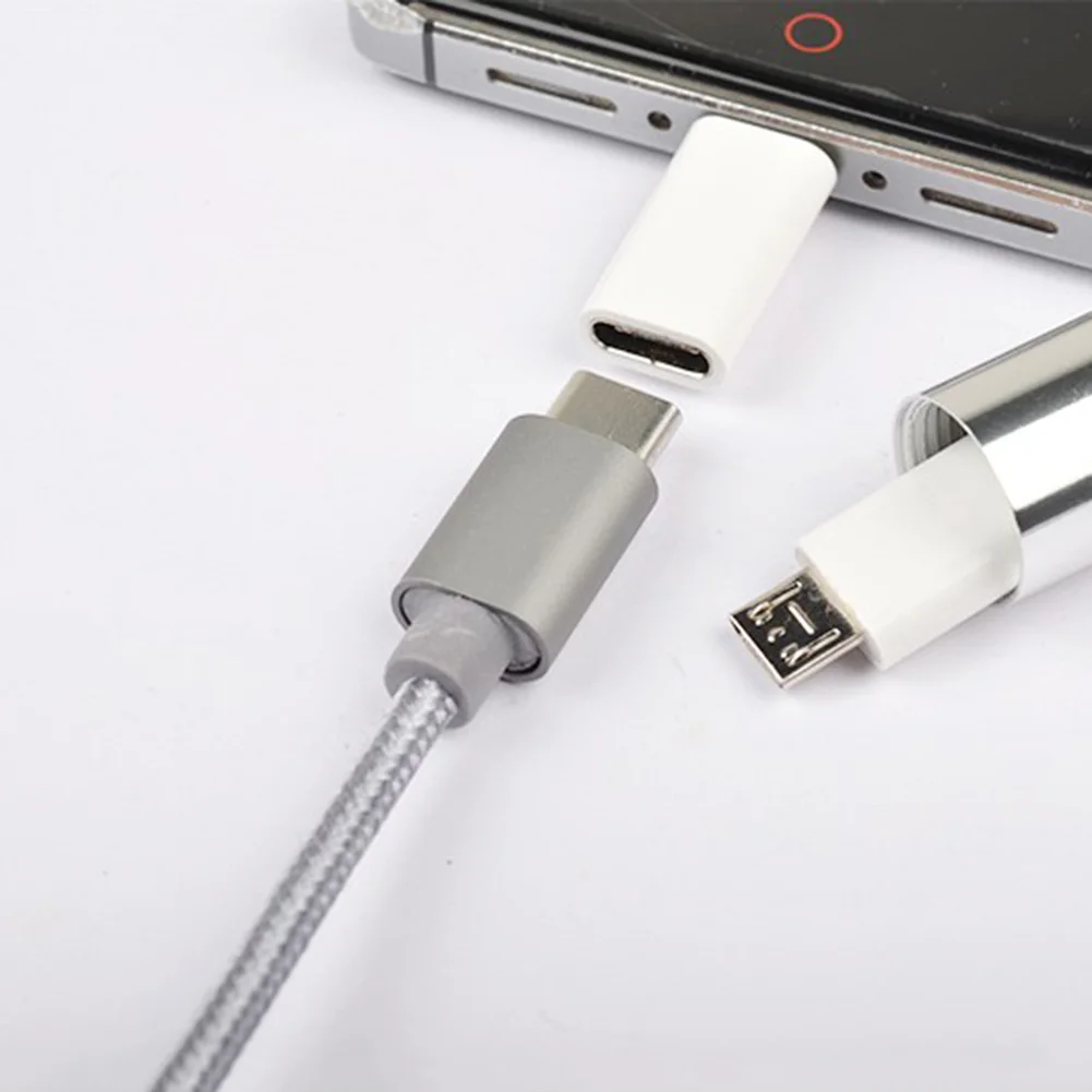 Мини usb 3 1 Type C женский микро USB Адаптер зарядного устройства для Macbook Oneplus 2