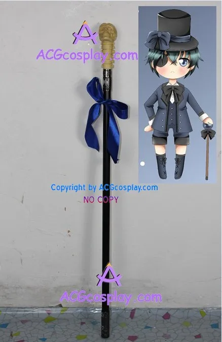 

Black butler Kuroshitsuji Ciel cosplay crutch wand stick cosplay prop ACGcosplay fast shipping