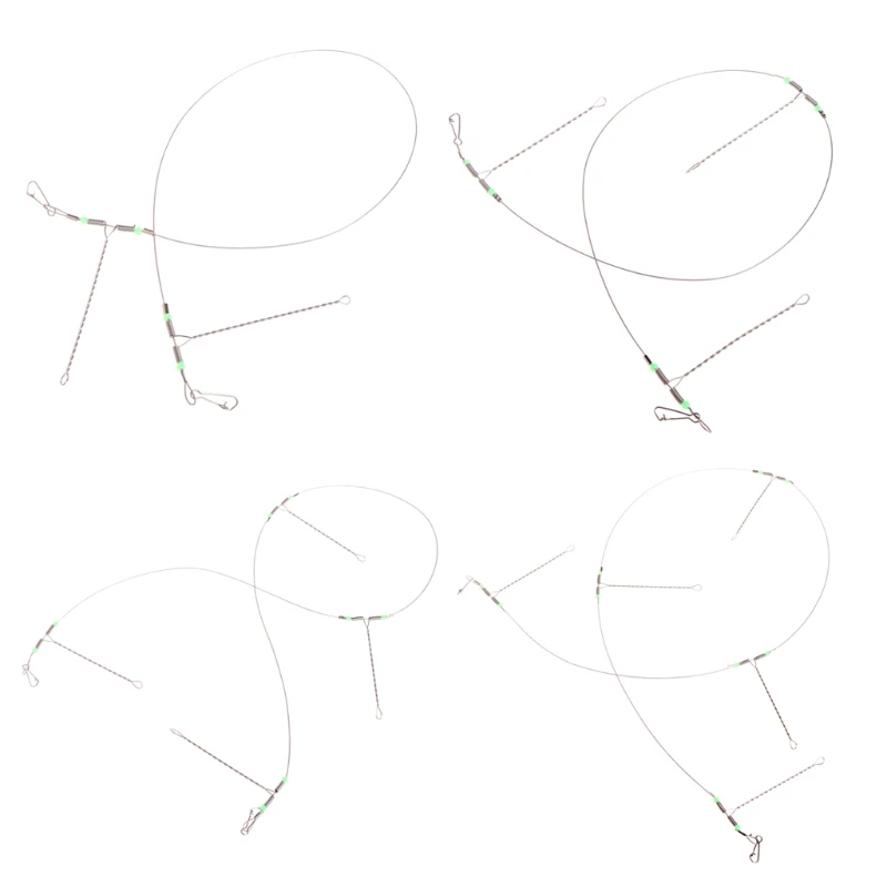 Морская рыбалка шарнирное соединение шнура крючок анти обмотки Сталь установки