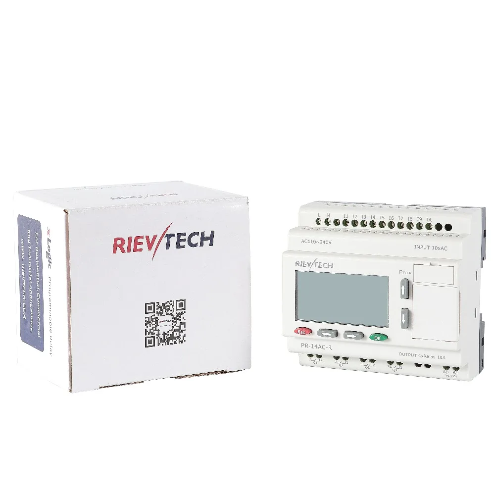 RIEVTECH, поставщик микросредств автоматизации. Программируемый реле PR-14AC-R