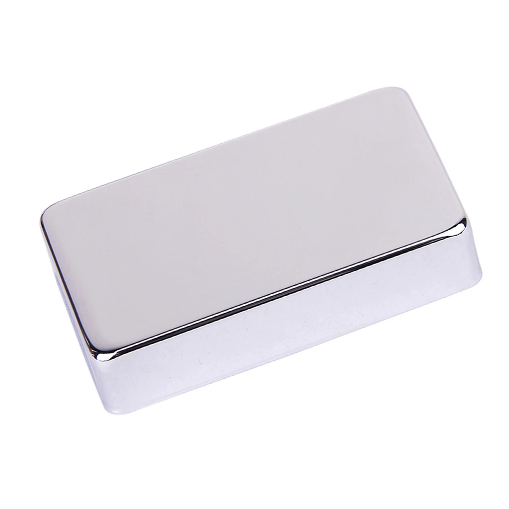 Металлический пустой чехол для гитары Humbucker хромированный аксессуар подходит