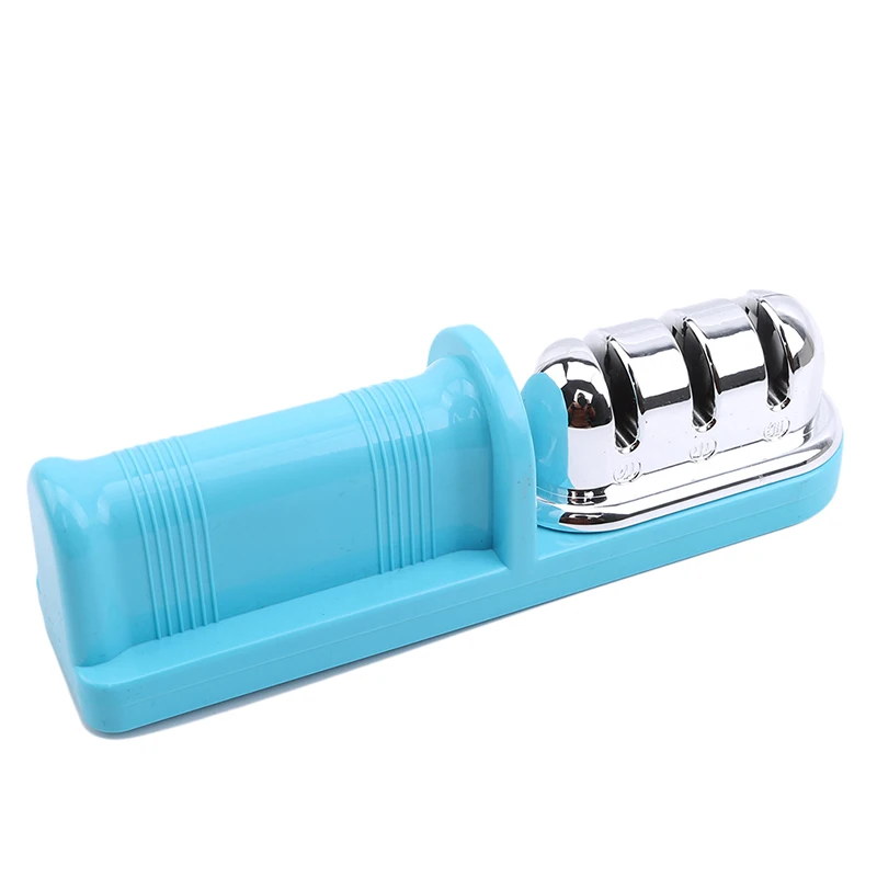 Manifaction 3 Stages Diamond And Plastic Kitchen Knife Sharpeners Sharpening Stone Household Sharpener Knives Tools | Дом и сад