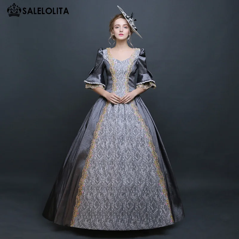 Женское винтажное бальное платье Marie Antoinette праздничный костюм для дня рождения