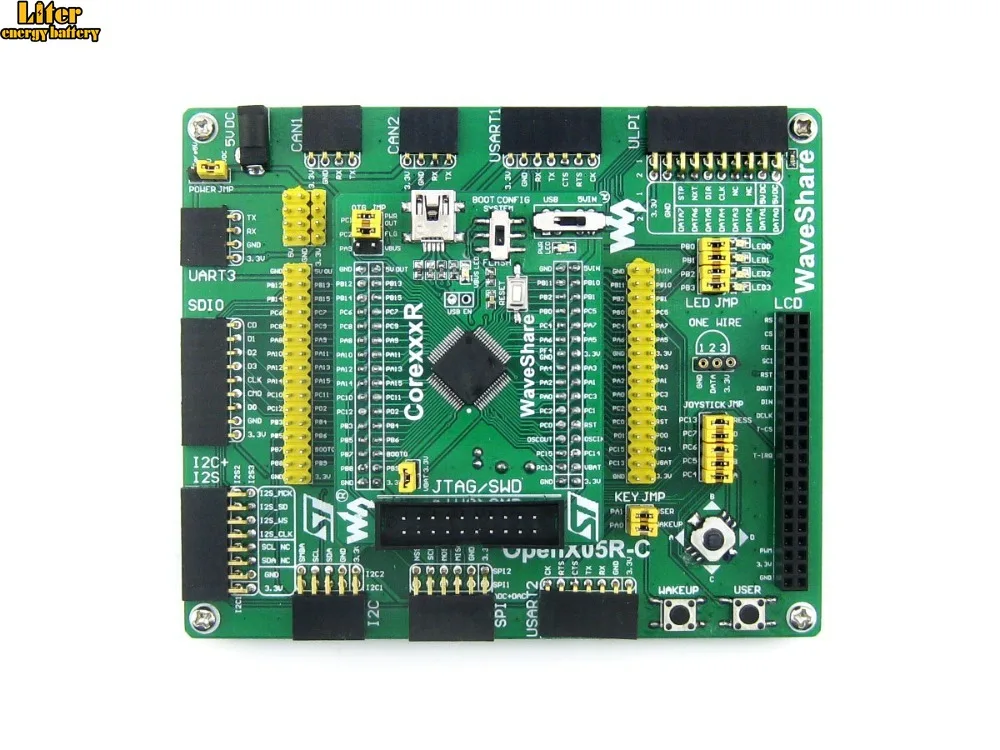 Плата STM32 STM32F205RBT6 STM32F205 Ручная строка макетная плата + PL2303 USB UART модуль в комплекте =