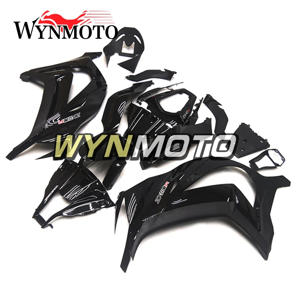 Черные Полные Обтекатели из АБС пластика для Kawasaki ZX 10R ZX10R 2011 2015 11 12 13 14 15