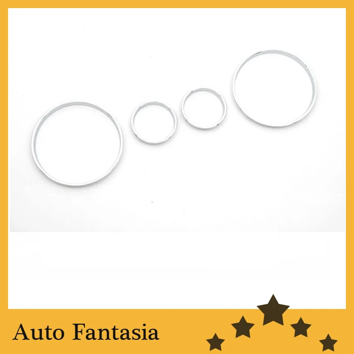

Flexible ChromeTrim Chrome Gauge Ring set -for BMW E38 7 Series- free shipping