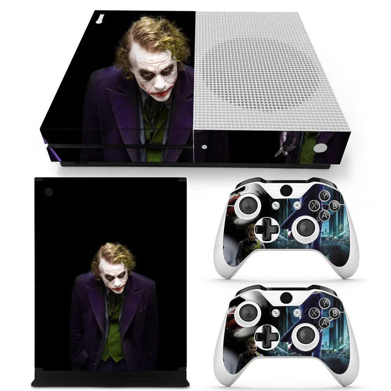 Виниловая наклейка Joker Защитная пленка для Microsoft Xbox One SLIM и 2 контроллера s XBOX ONE
