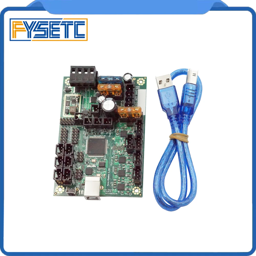 Новый Prusa i3 Mini Rambo 1.3A материнская плата для MK2 3d принтер разработан Ultimachine с USB|for