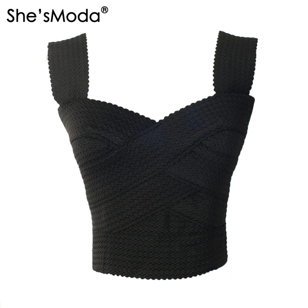 Женский бандажный жилет She'sModa из спандекса с эффектом пуш ап|cami vest|tank vestspandex vest |