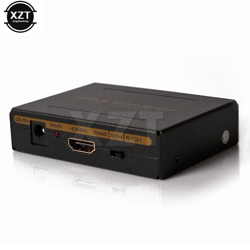 Новейший популярный аудио экстрактор HDMI + SPDIF RCA L/R преобразователь оптический