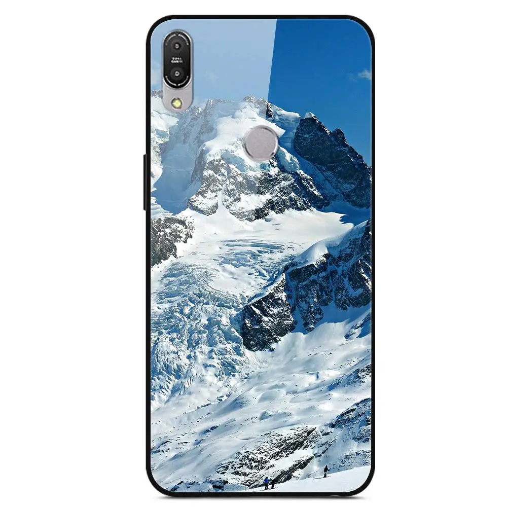 04 Для ASUS Zenfone Max Pro M1 ZB601KL ZB602KL чехол из закаленного стекла с изображением планеты космос, стеклянный чехол на заднюю панель Для Zenfone Max Pro M1 ZB602K - Цвет: 04
