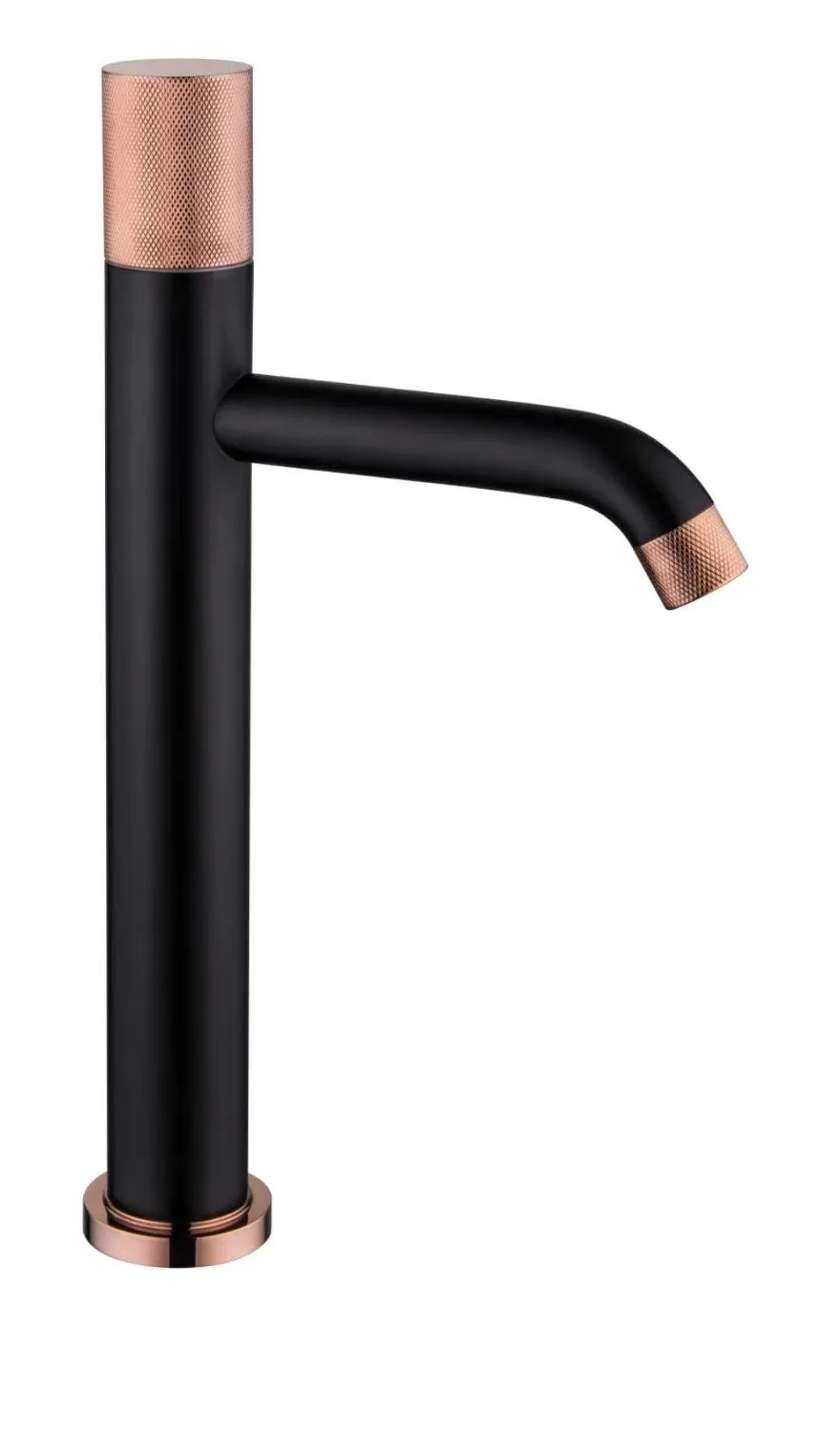 

Simple luxury Rose Gold Black plated bathroom sink faucet 5 colors high single hole mixer basin faucet Cold and hot water faucet