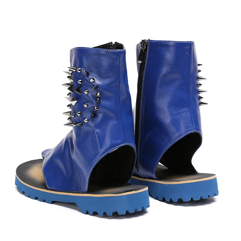 Модные летние мужские сандалии мужская пляжная обувь кожаные вьетнамки на