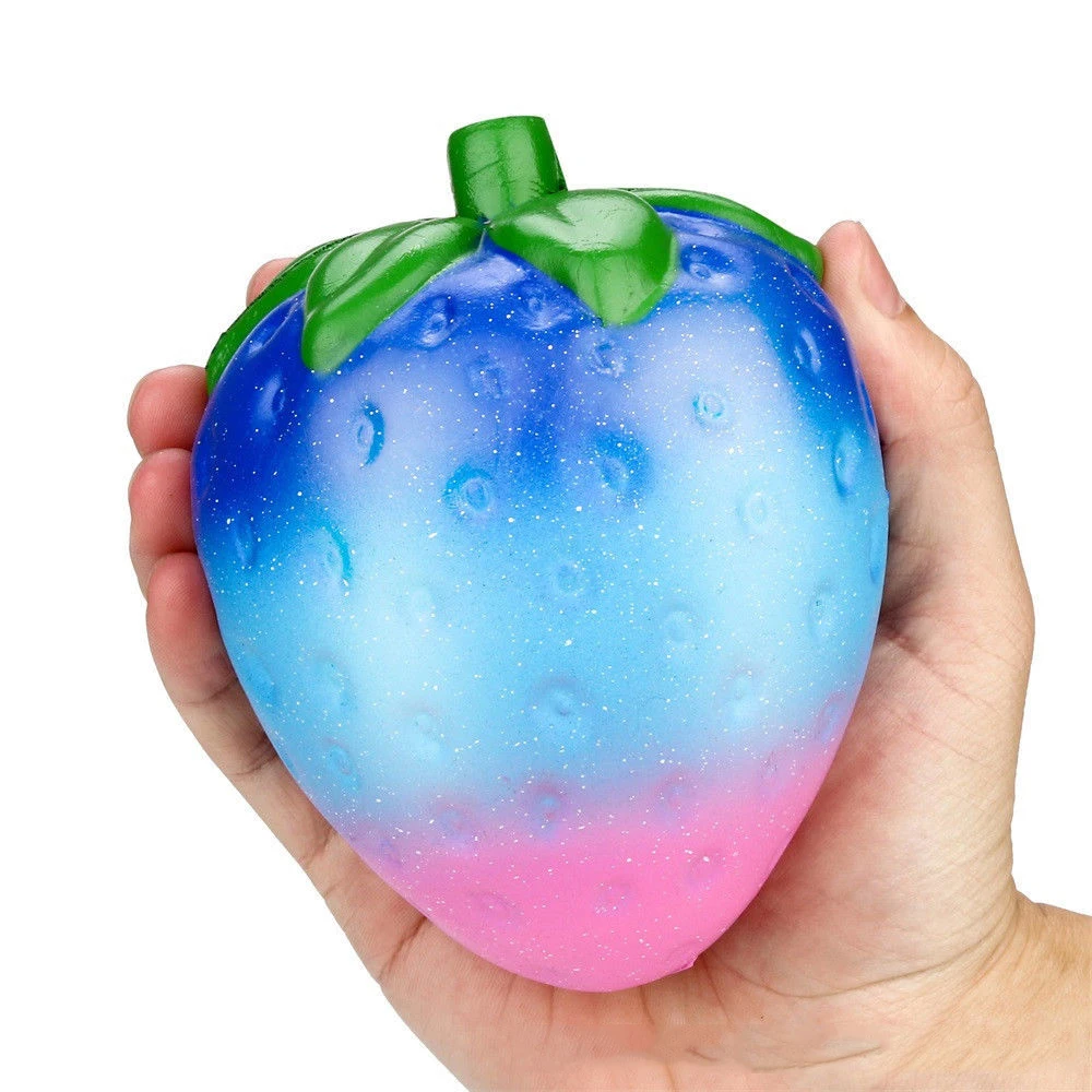 New Jumbo Squishy Toy Slow Elastic PU Decompression Simulation Food Animal Peach Strawberry Unicorn Rising Kids Gift | Игрушки и хобби