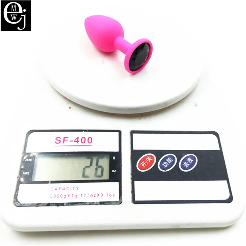 EJMW Pink Silicone Anal Plug 3 Size You Can Choose Sex Toys Butt For Women Men Erotic Jewelry |