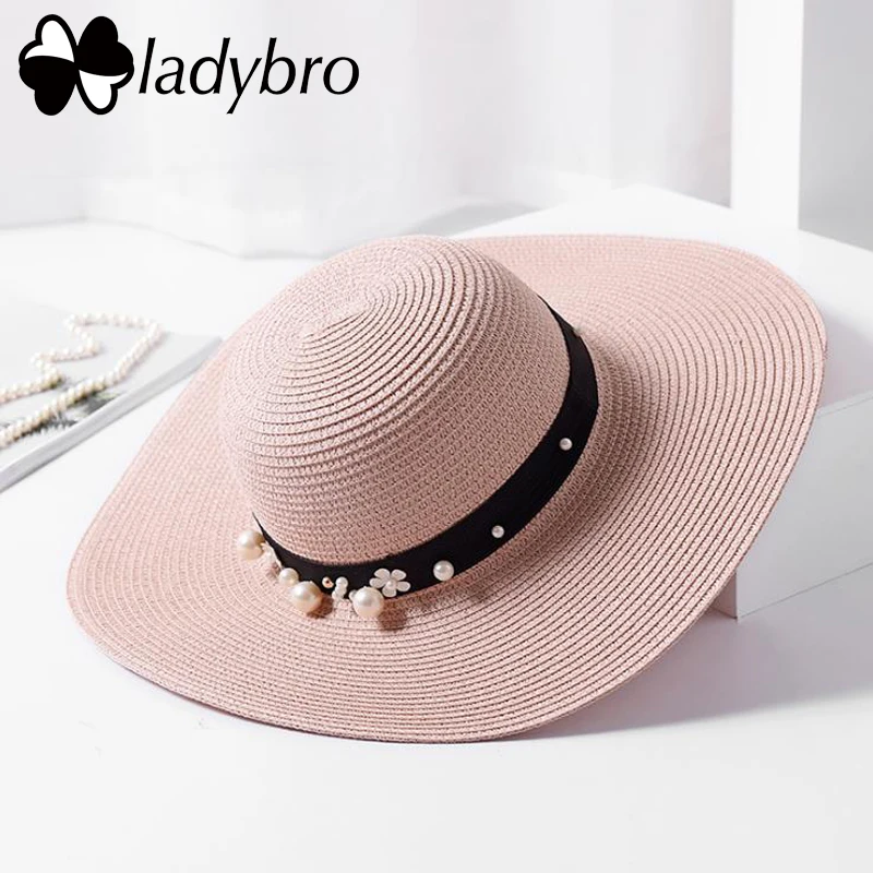 Шляпа женская летняя с широкими полями соломенная черная белая | Аксессуары для