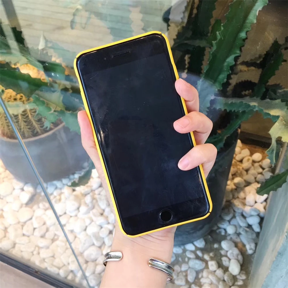 Для Iphone 7 Чехол роскошные Мультфильм Жесткий ПК кактусов Обложка Забавный письмо