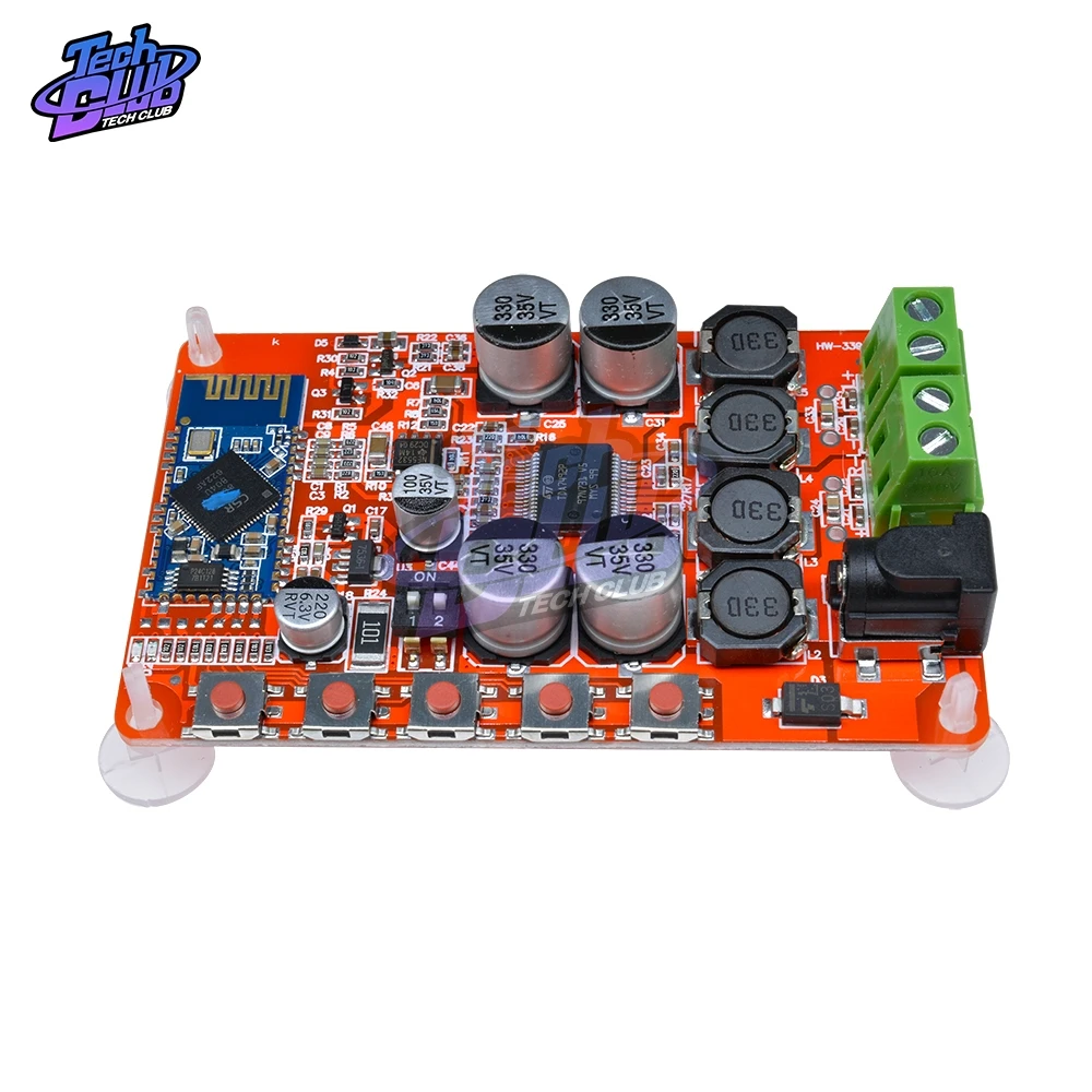 DC 8-25V TDA7492P 25W + Bluetooth 4 0 беспроводной цифровой аудиоприемник Плата усилителя |