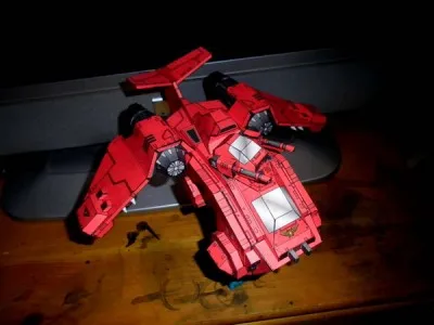 Штурмовая битва Лодка 3D бумажная модель Diy