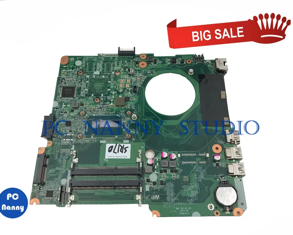 PCNANNY FOR HP Pavilion 15-N laptop motherboard 732086-001 732086-501 DA0U83MB6E0 i5-4200U tested | Компьютеры и офис