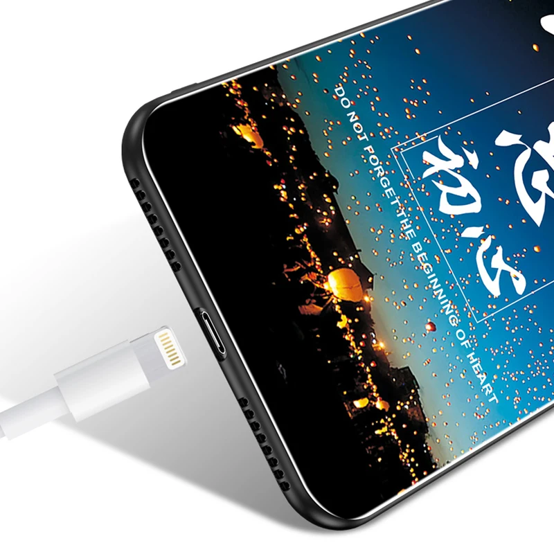 Светящийся стеклянный чехол dragon Tiger horse для Samsung Galaxy S9 plus Роскошный S8 S8Plus note8 9