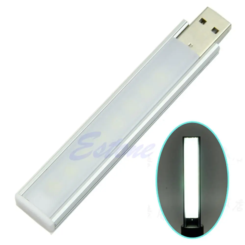 USB Gadgets Portable Mini Bright 8 LED Light Lamp For Power Bank Desktop PC Notebook Laptop Reading | Компьютеры и офис