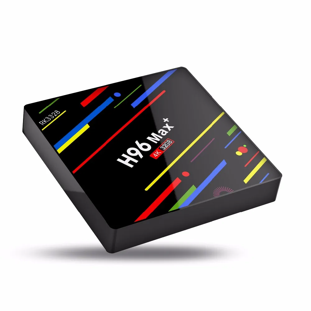 Hot sale H96 Max + Android 8.1 smart tv box RK3328 Quad Core 4GB/32GB hd 4K Wifi Google Player Youtube Media Set-Top Box | Электроника