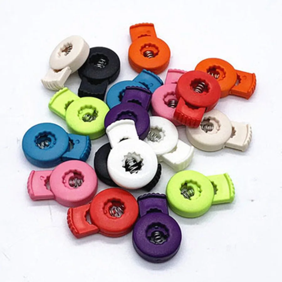 10 шт. нейлоновая пластиковая пружинная Пряжка Повседневная кнопка переключения 2