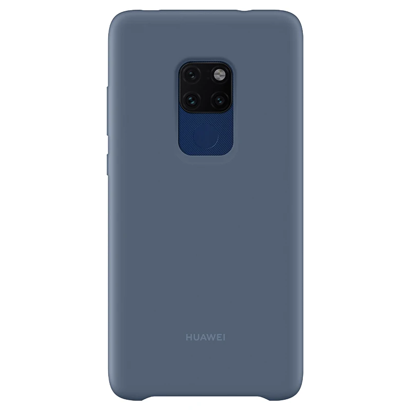 Силиконовый чехол для huawei mate 20 360, милый противоударный автомобильный держатель, мягкий жидкий силиконовый чехол - Цвет: Light blue