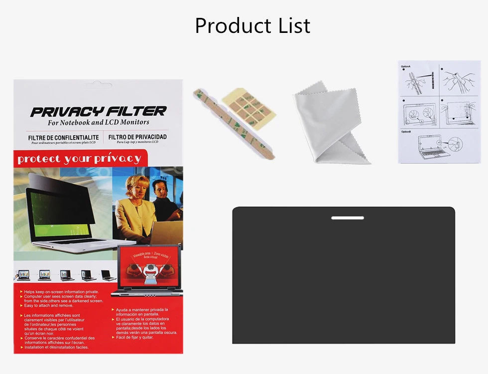Полноэкранный фильтр для конфиденциальности Защитная пленка MacBook Retina 13 дюймов