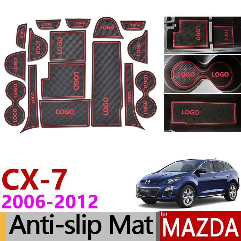 16 шт. противоскользящие резиновые подставки для Mazda 2006 2007 2008 2009 2010 2011 CX7 CX