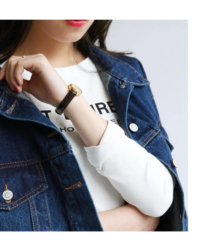 Джинсовая куртка 2018 Демисезонный однотонные Цвет отбеленные Длинные рукава с