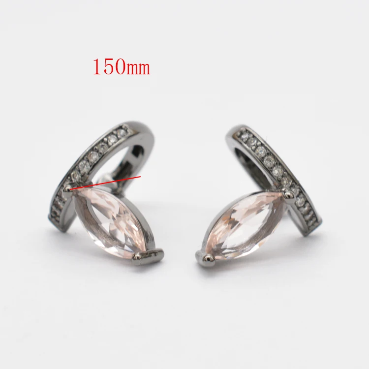 Классические фианитовые серьги AAA новые модные минималистичные для женщин