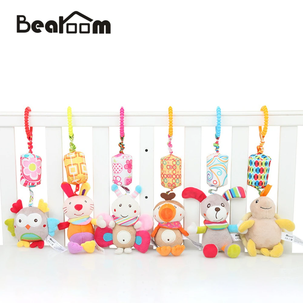 Bearoom погремушка игрушки для ребенка милый щенок пчела коляска игрушка погремушки