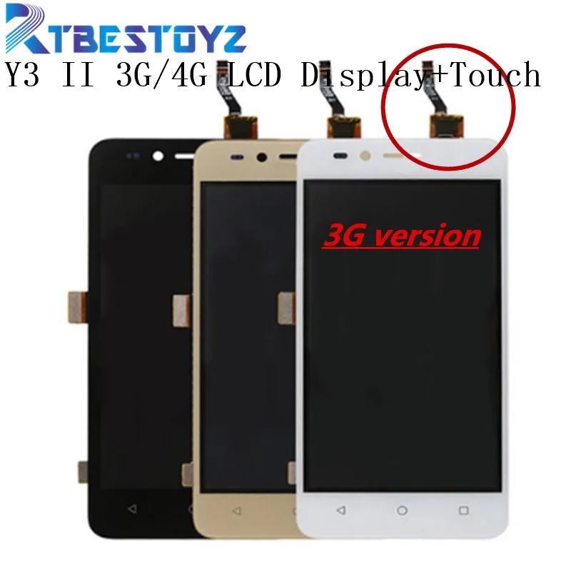 RTBESTOYZ 4 5 &quotЖК дисплей панель сенсорного экрана для Huawei Y3 II LUA L03 L21 + сенсорный экран